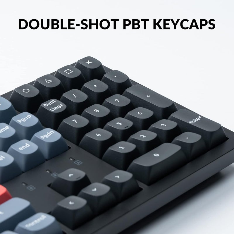 Keychron لوحة مفاتيح ميكانيكية مخصصة لاسلكية K10 Pro، قابلة للبرمجة QMK/VIA بلوتوث/سلكية بإضاءة خلفية بيضاء، مفتاح K Pro بني قابل للتبديل - لأجهزة ماك وويندوز ولينكس - Image 5